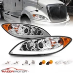 Plank Led Bar 2008-2016 For International Prostar Chrome Projector Headlights. Fixed Price $347.36.