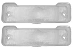 1966 1967 Nova Chevy Ii Parking Light Lens Clear Pair. Fixed Price $59.95.