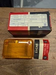 Lucas L880 Amber Rear Light Lens Triumph Spitfire GT6 Nos 54581786. Fixed Price $19.00.