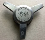 1963 Corvette Wheel Spinner For Hubcap Marked Gm #3825469, General Detroit. Fixed Price $24.00.