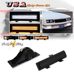 Smoked Switchback Led Front Parking Signal Lights For 81-88 Chevy Monte Carlo Ss. Fixed Price $79.99.