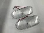 1958-1959 Chevrolet Clear Parking Lamp Lens Led New Pair. Fixed Price $59.95.
