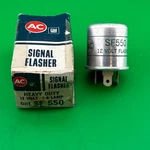 Nos Acdelco Heavy Duty Hd 12V 1-6 Lamp Signal Flasher SF-550. Fixed Price $20.99.