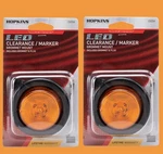 Pack Hopkins Amber Round Clearance/side Marker Led Light Kit C525A. Fixed Price $15.13.