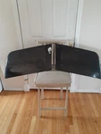 Vintage Sun Visor Exterior Shield Black. Fixed Price $250.00.