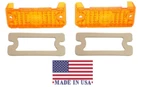 Trim Amber Parking Light Lens And Gasket Set 1968-1969 Chevy Ii Nova Usa Made. Fixed Price $66.98.