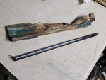 1976 Buick Riviera Nos Gm# 9632279 Rear Lh Lower Quarter Molding Chrome Trim. Fixed Price $75.00.