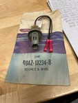 Ford Oem D9AZ-13234-B Parking Marker Light Socket & Wire 1979-1980 New Usa. Fixed Price $12.00.