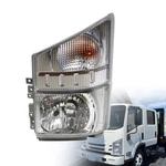 Front Left Headlight+corner Lamp For Isuzu Npr-hd Nqr Nrr 2008-2019 2020 Lh. Fixed Price $40.89.