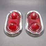 Original 1942 To 1950 Oem Buick R-40 Bullet Tail Light Lens Bezel Assembly &. Fixed Price $99.99.