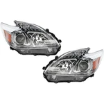 Headlight Headlamp Lh Left & Rh Right Pair Set For 10-11 Toyota Prius. Fixed Price $179.94.