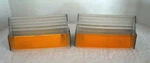 Vintage 1973 Ford Frosted Plastic Lens Cover Sae AIP2P-73AFD. Fixed Price $24.99.