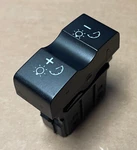 Freightliner Panel Lamp Light Increase/decrease Rocker Switch A06-53782-030. Fixed Price $19.99.