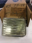 75 76 77 78 Mercury Bobcat Parking Lamp Nos D5YY13200A Passenger Side. Fixed Price $45.00.