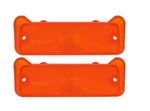Usa-made! 1966 Chevy Impala Parking Light Lens, Amber Pair New Trim Parts!. Fixed Price $49.89.