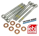 For Mercedes Dodge Diesel Lower Fuel Injector Nozzle Seal Copper & Bolt Set 6CYL. Fixed Price $22.49.