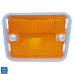 1971-72 Pontiac Gto Front Fender Side Marker Lamp Light Lens Left Hand Amber New. Fixed Price $49.99.