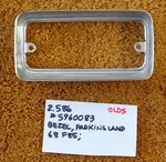 1968 Oldsmobile F85 Parking Lamp Bezel Nos 5960083. Fixed Price $89.99.