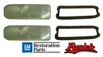 1956 Oldsmobile 88 98 Fiesta Parking Light Lens & Gasket Set. Fixed Price $98.00.