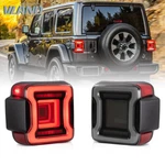 Vland Smoked Led Tail Lights W/startup Animation For Jeep 2018-26 Wrangler Jk Jl. Fixed Price $179.99.