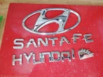 2000-2006 Hyundai Santa Fe Emblem Letter Logo Badge Trunk Gate Rear Oem Factory. Fixed Price $22.49.