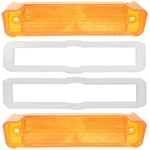 1967 Chevrolet Impala Parking Lamp Light Lenses & Gaskets (amber Lens) 4 Pcs Set. Fixed Price $33.95.