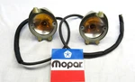 Restored 1971 Plymouth Road Runner Gtx Front Turn Signal Housings W/o Lenses. Fixed Price $269.99.