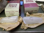 1949 Ford Passenger Nos Parking Lamp Lenses. Fixed Price $36.95.