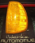 (1) 77-85 Mercedes 280E 240D 300D Driver Corner / Parking Light Turn Signal. Fixed Price $99.95.