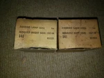 Nors Glo-brite 840/841 851522/851523 Clear Parking Lamp Lens For 57-59 Renault. Fixed Price $20.00.
