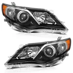 Pair Headlights Assembly For Toyota Camry 2012 2013 2014 Headlamps. Fixed Price $85.04.