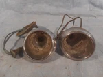 Pair 64-66 Ford Mustang Front Parking Turn Signal Directional Lights SAEPD64CR. Fixed Price $29.95.