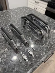 1967 Impala Ss 427 Caprice Front And Rear Bumper Guards Gm 986856/986857 Perfect. Fixed Price $2695.95.