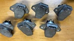 ( Six ) Phillips Sae J560 2-POLE Trailer Wiring Connector Socket Truck Side. Fixed Price $60.00.