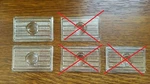 Nos 1950 Monarch Glass Lamp Parking Light Lenses Ford Mercury Each. Fixed Price $29.99.