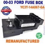 Rebuilt YC3T-14A067-GA 2000-2001 Ford F650 F750 Fuse Box. Fixed Price $380.00.