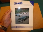 Moss Motors Triumph TR2,3,4,4A Parts Catalog. Fixed Price $8.00.