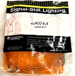 Nos Signal-stat 9074A Amber Replacement Lens. Fixed Price $15.99.