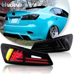 Vland Led Tail Lights For 2006-2013 Lexus IS250 350 Is-f Sedan Smoked Rear Lamps. Fixed Price $196.79.