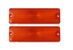 Usa-made! 1965 Chevy Impala Parking Light Lens, Amber Pair New Trim Parts!. Fixed Price $45.89.