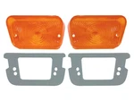 1966-67 Fairlane Lamp Lenses Gaskets Parking Turn Signal Front Lh Rh New. Fixed Price $55.00.