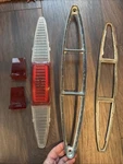 1967 1968 Cadillac Tail Light Rh Lh Original Defusers Lens Bezel Seal Oem C2. Fixed Price $58.00.