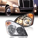Freightliner Cascadia Headlight Pair Set 2008 - 2018 Left Right Side With Bulbs. Fixed Price $144.99.