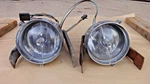 1961 Cadillac Fog Lights / Parking Lamp Assemblies Original Gm Pair Guide A5-61. Fixed Price $495.00.