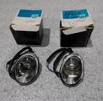 58-62 C1 Corvette Lh/rh Rear Parking Lamp Assemblies---gm #898717/898718--NOS. Fixed Price $349.95.