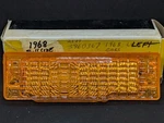 Nos 1968 Bel Air Impala Caprice Left Side Park & Turn Signal Light Lamp Lens. Fixed Price $20.89.