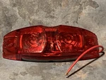Cats Eye Dominion Automotive 71-2142 Red Marker Lens W Cast Metal Base. Fixed Price $10.00.