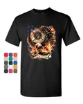 First In Last Out T-shirt & Rescue Fd American Firefighter Mens Tee. Fixed Price $20.99.