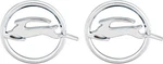 1963 Chevrolet "impala" Quarter Panel Emblems; With Hardware; Pair; Gm Licensed. Fixed Price $49.99.