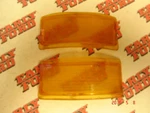 1948 1949 1950 Ford Pickup Amber Glass Park Lamp Lense Pair F1. Fixed Price $31.99.